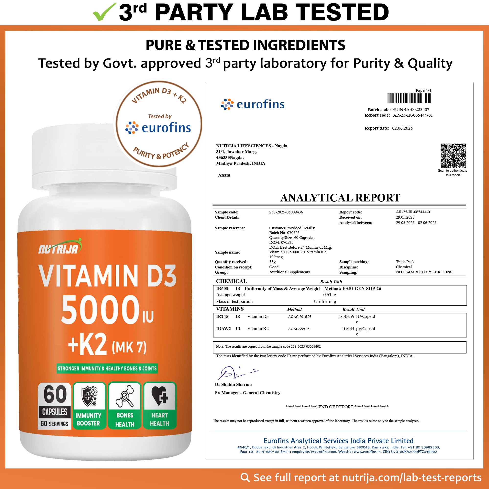 K2-D3 5000 60 capsules
