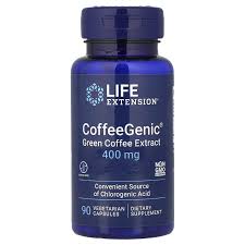 Coffeegenic Green Coffee Extract 90 veggie capsules 400 milligrams
