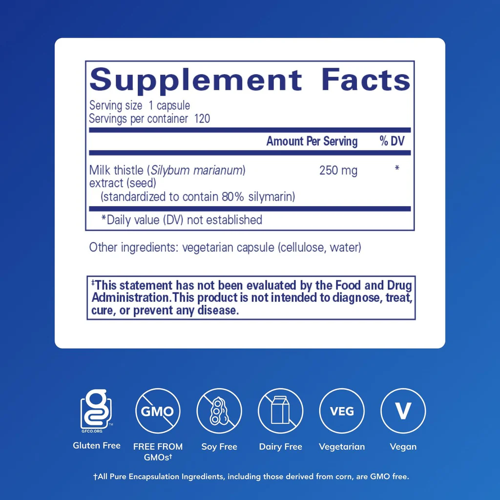 Silymarin 120 vegetable capsules  1 Review